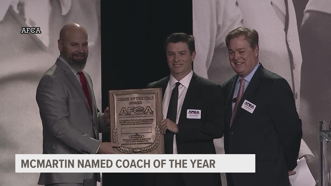 Central's Jeff McMartin named AFCA Division III Coach of the Year