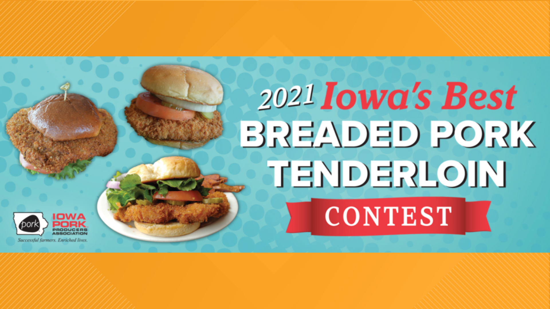 Finalists for 2021 Iowa's Best Breaded Pork Tenderloin Contest