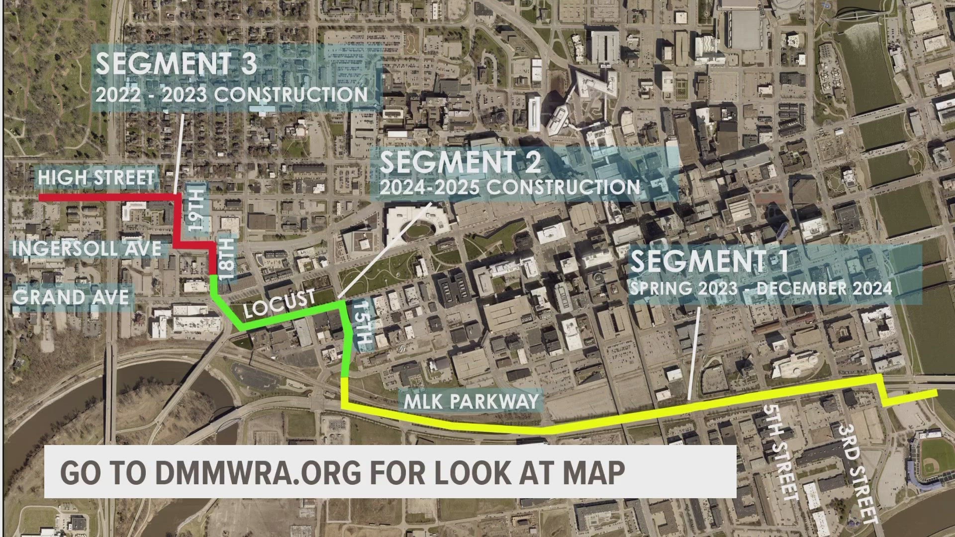 Starting on Monday, April 3, traffic on MLK Jr. Pkwy will be a bit tighter heading north due to an overhaul of the street's storm overflow sewer system.