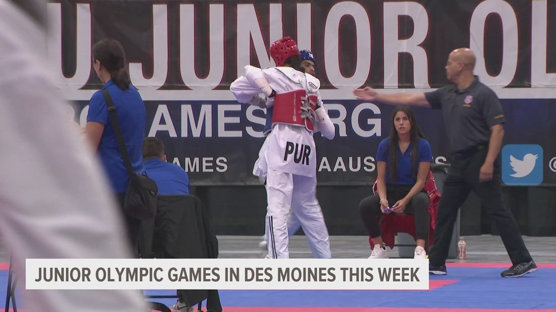 AAU Junior Olympic Games in West Des Moines this week