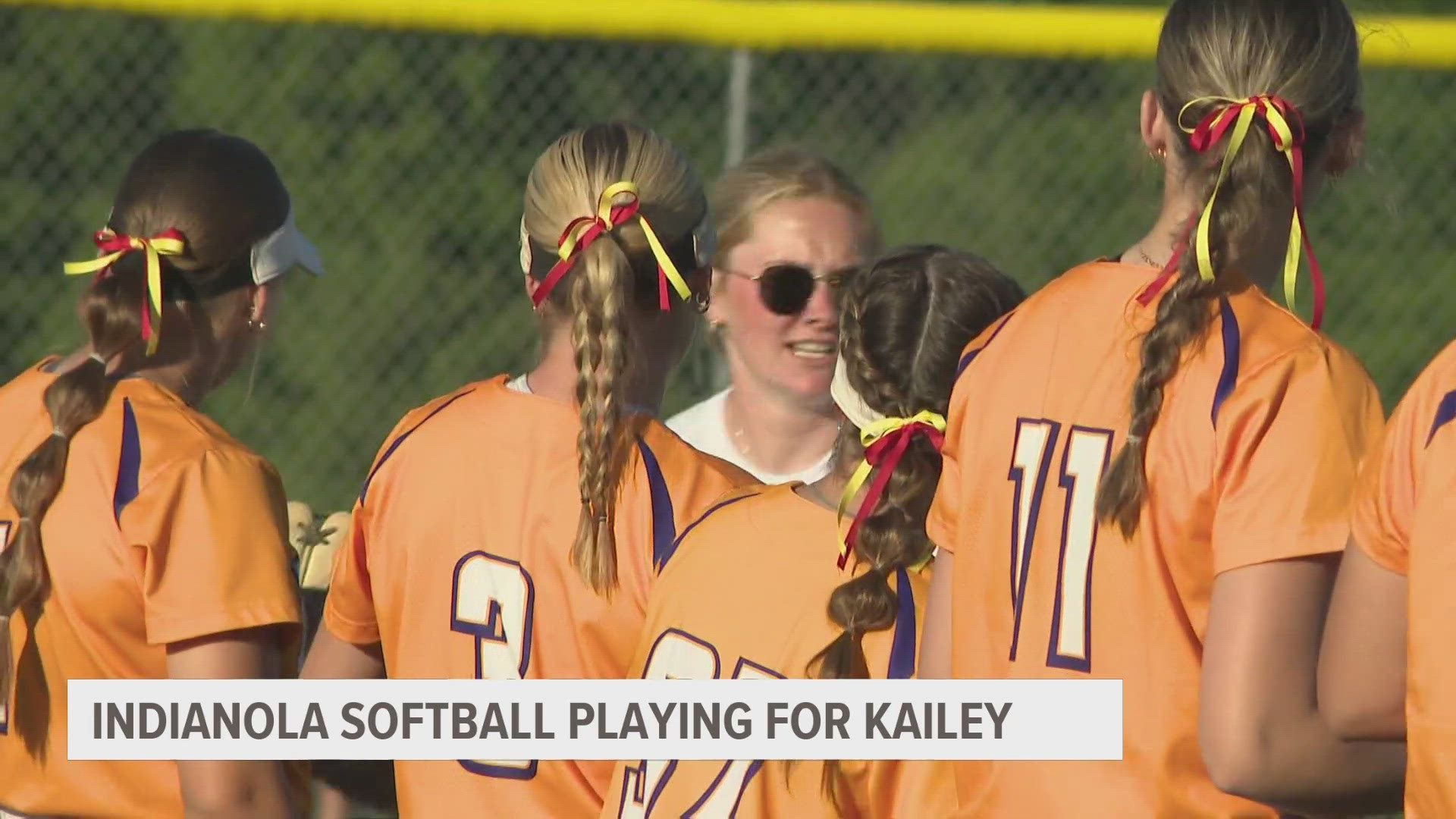 As Kailey Peters battles cancer in Florida, she is inspiring the softball team in her hometown.