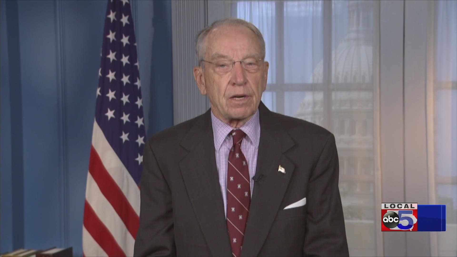 Information on Trump's executive order on policing reform as well as what U.S. Sen. Chuck Grassley thinks about it.