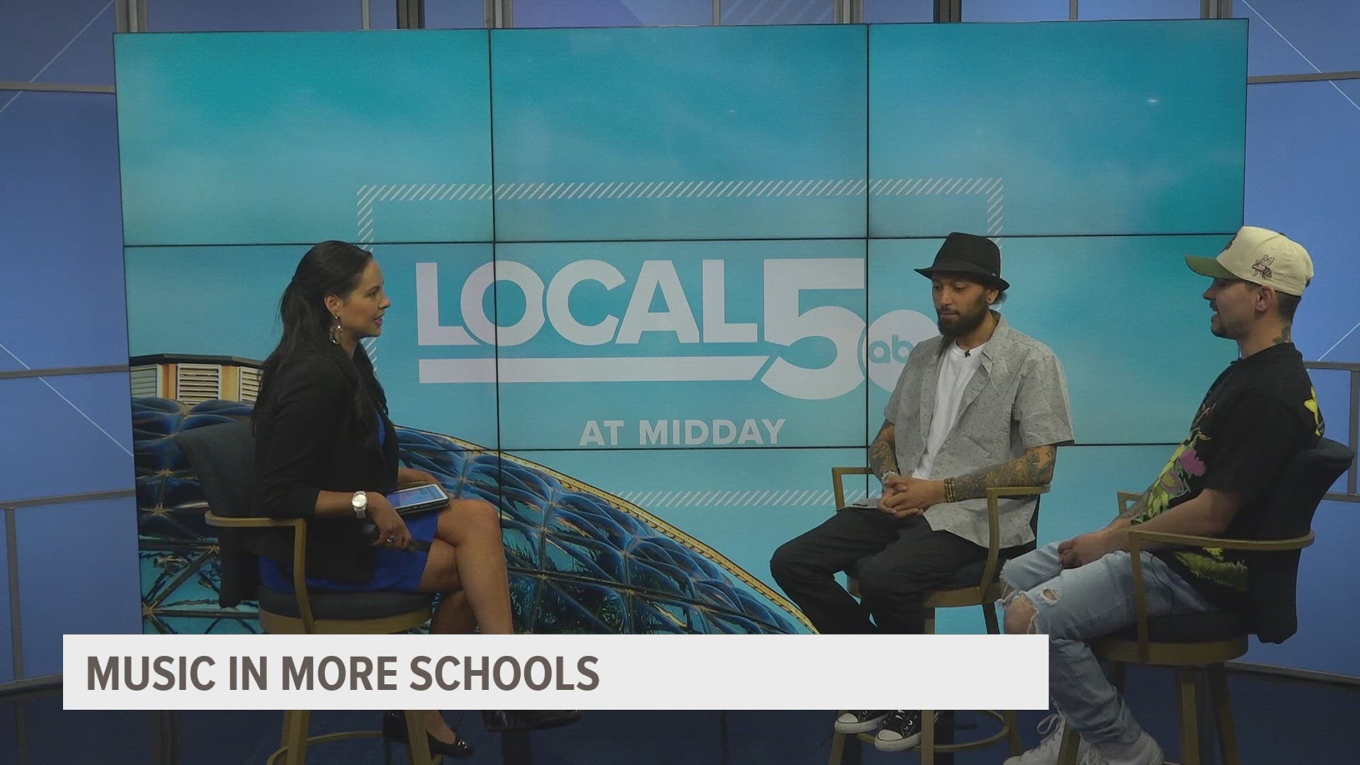 Anthony Moldanado and Dom Russell join Local 5 at Midday to discuss their work in schools.