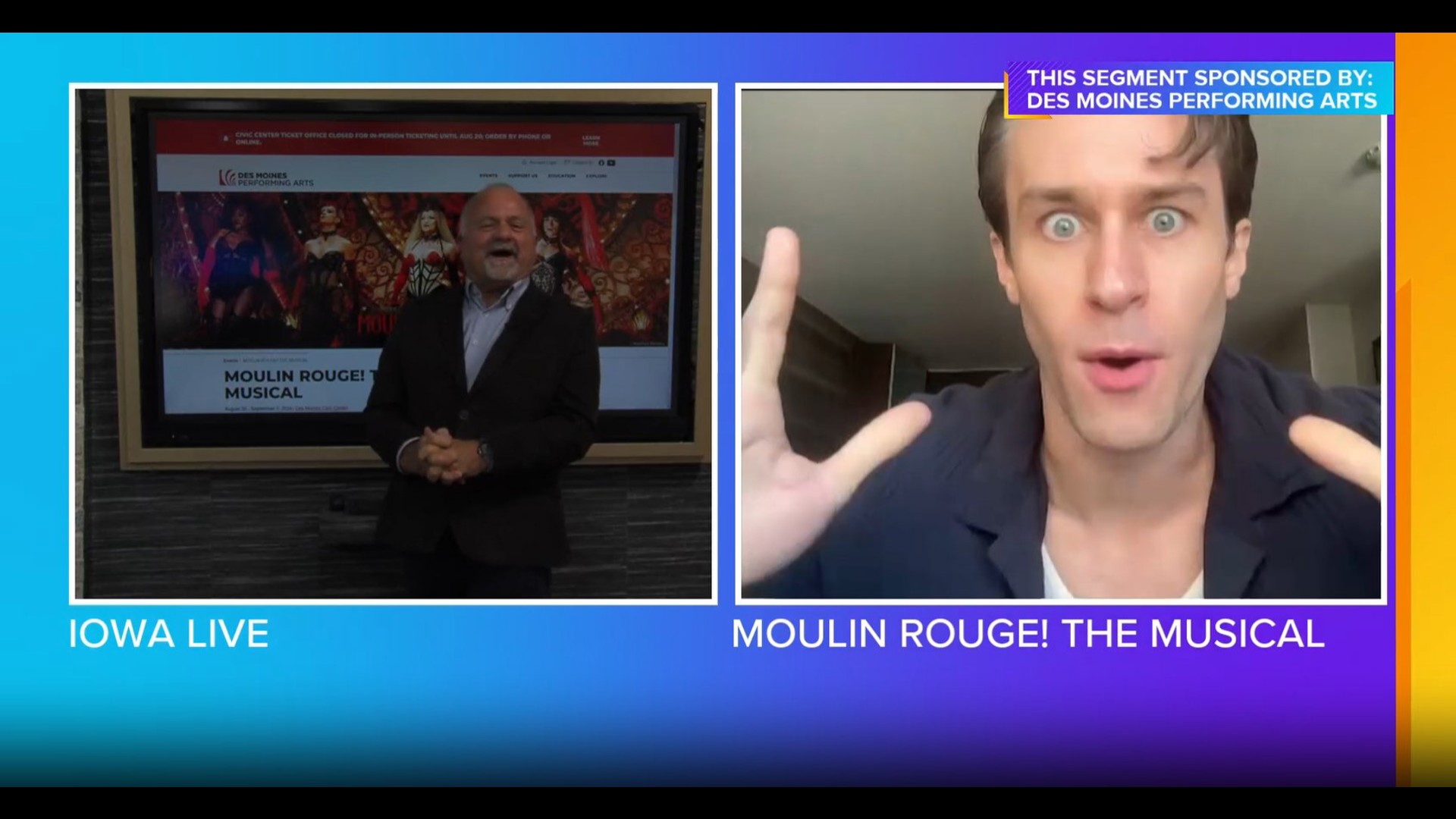 Moulin Rouge! The Musical, winner of 10 Tony Awards, will be at the Des Moines Civic Center from August 20th-September 1st | Paid Content