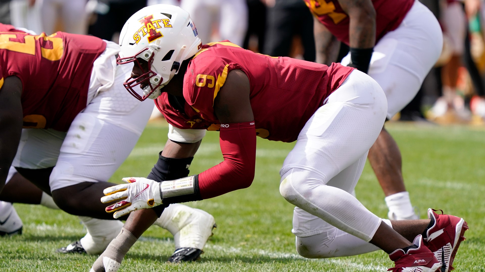 At 6'4" and 240 pounds, Will McDonald IV left Iowa State as the school's all-time sack leader and tied for the all-time Big 12 record.