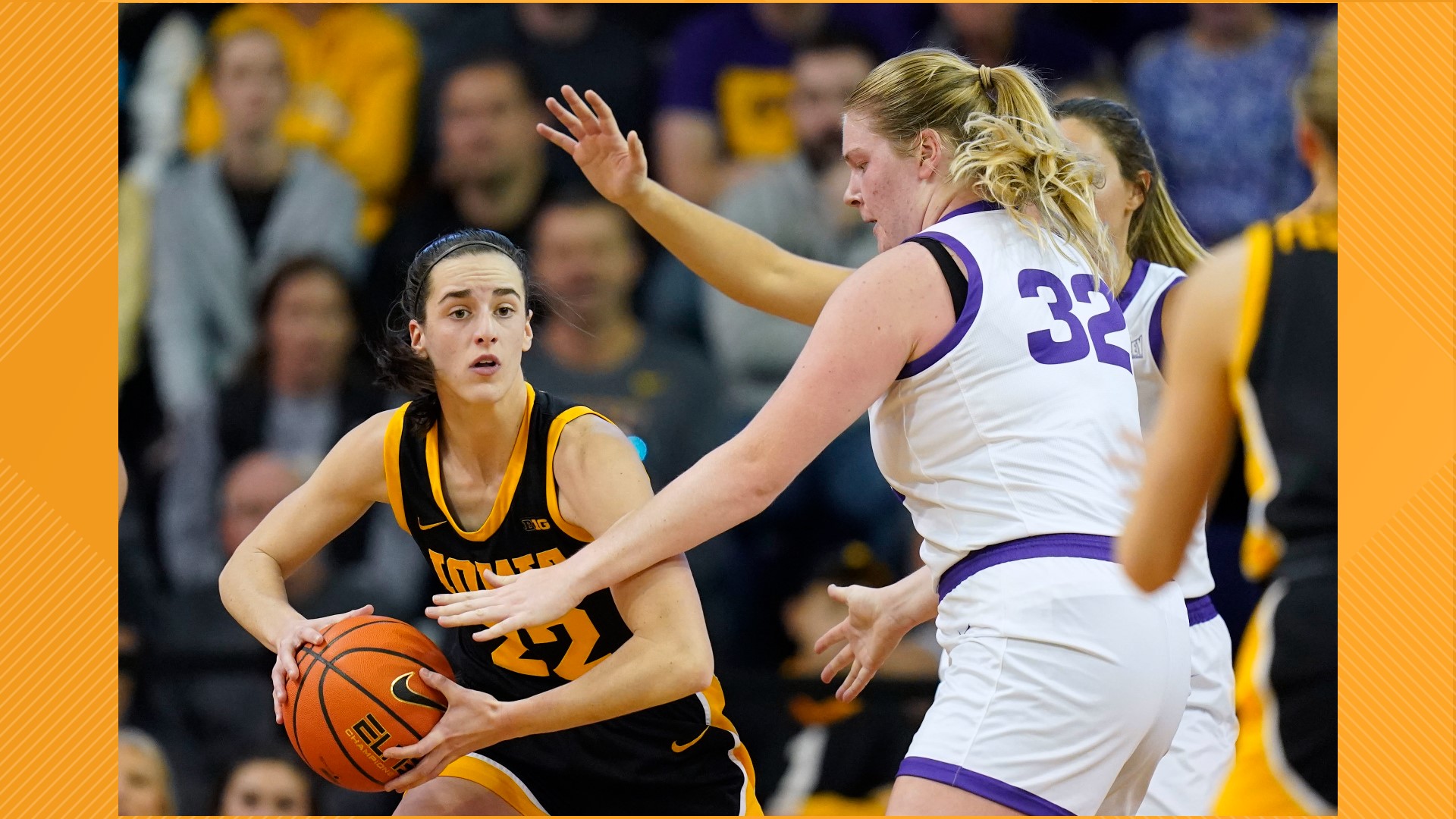 Caitlin Clark became Iowa’s all-time career scoring leader and finished with the 12th triple-double of her career as the No. 3 Hawkeyes beat Northern Iowa 94-53.