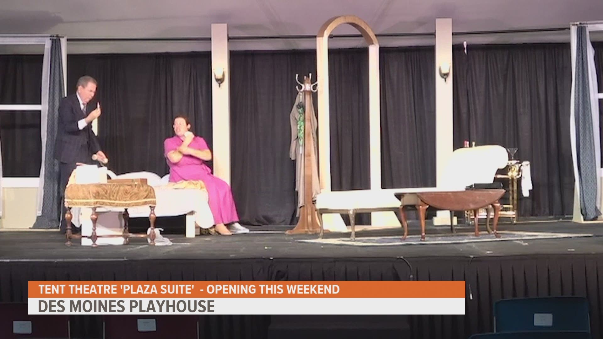 Neil Simon's "Plaza Suite" opens this weekend in at the Des Moines Playhouse