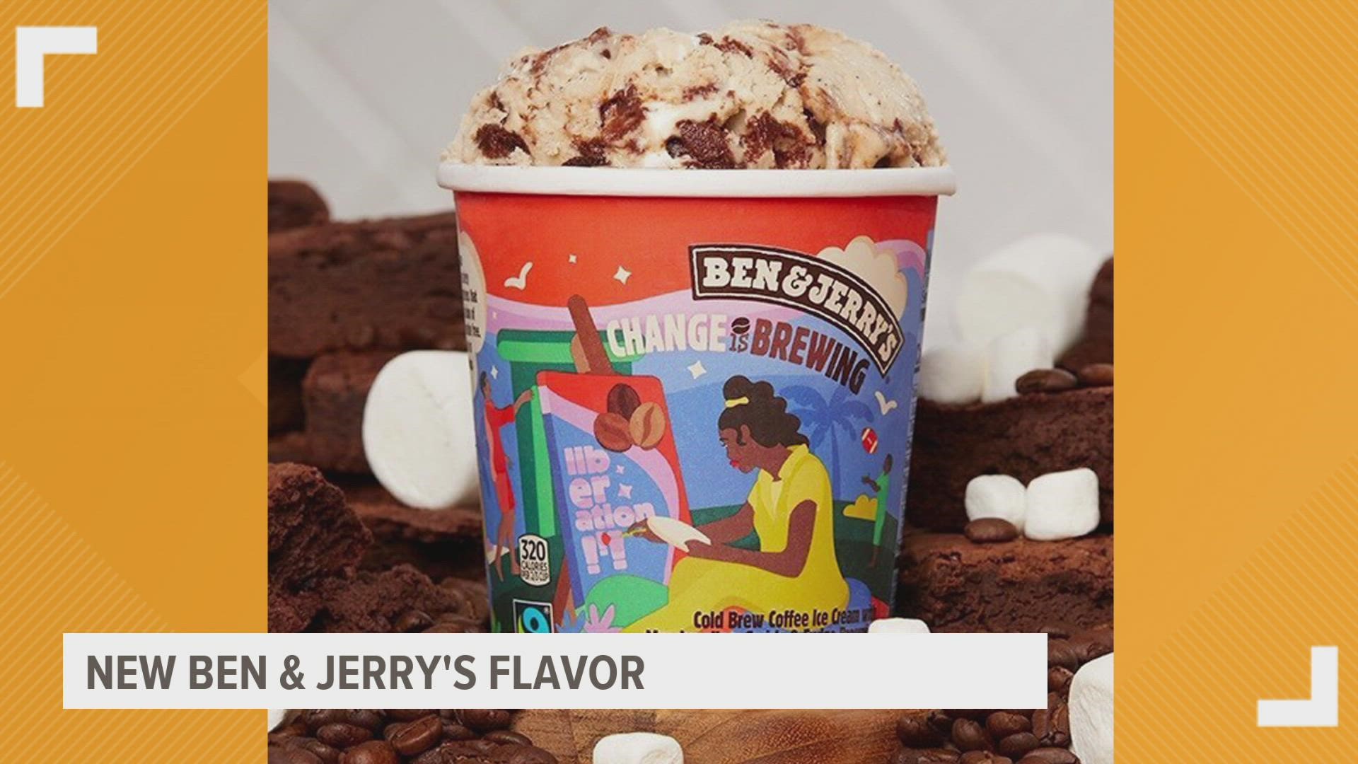The Des Moines-based coffee company is partnering with Ben & Jerry's to send a message about public safety and liberation.