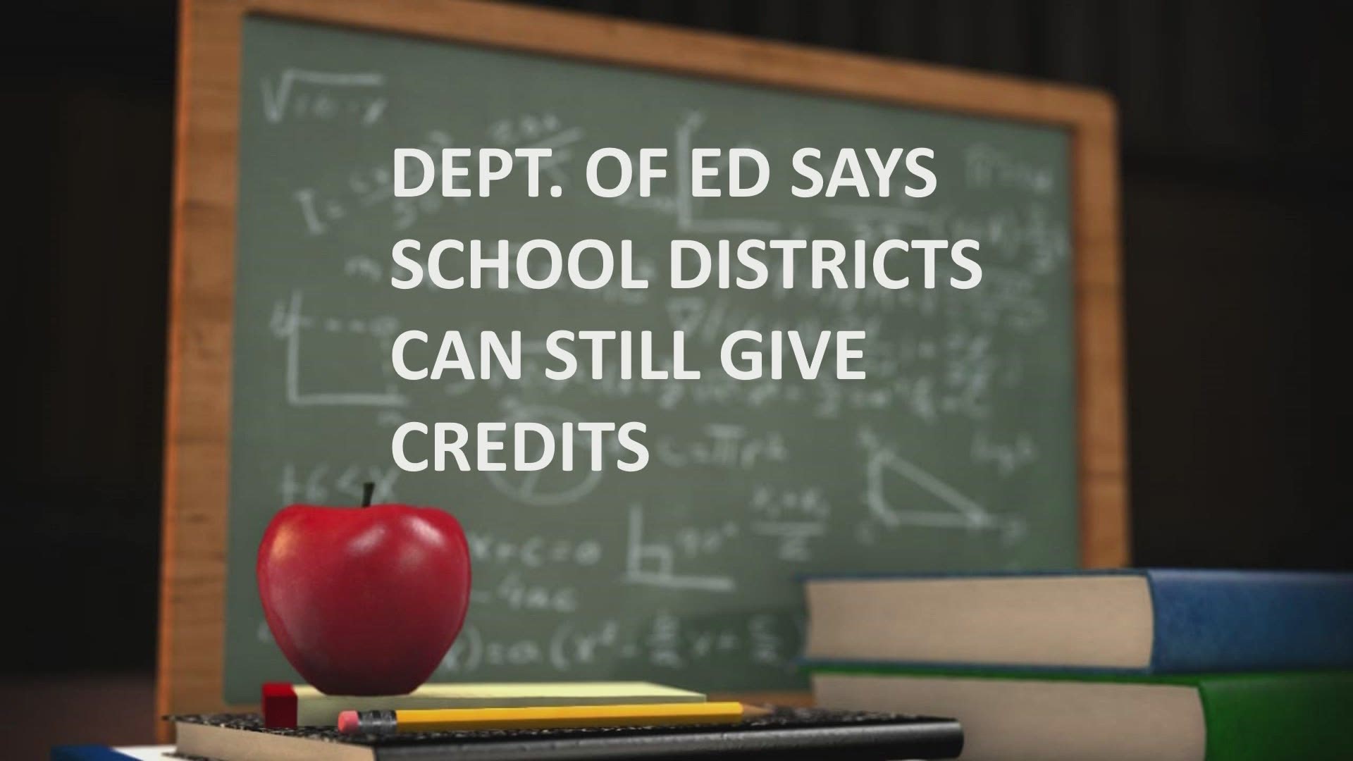 The Iowa Department of Education told Local 5 that DMPS students will be able to graduate so long as they get credit from the school for their classes.