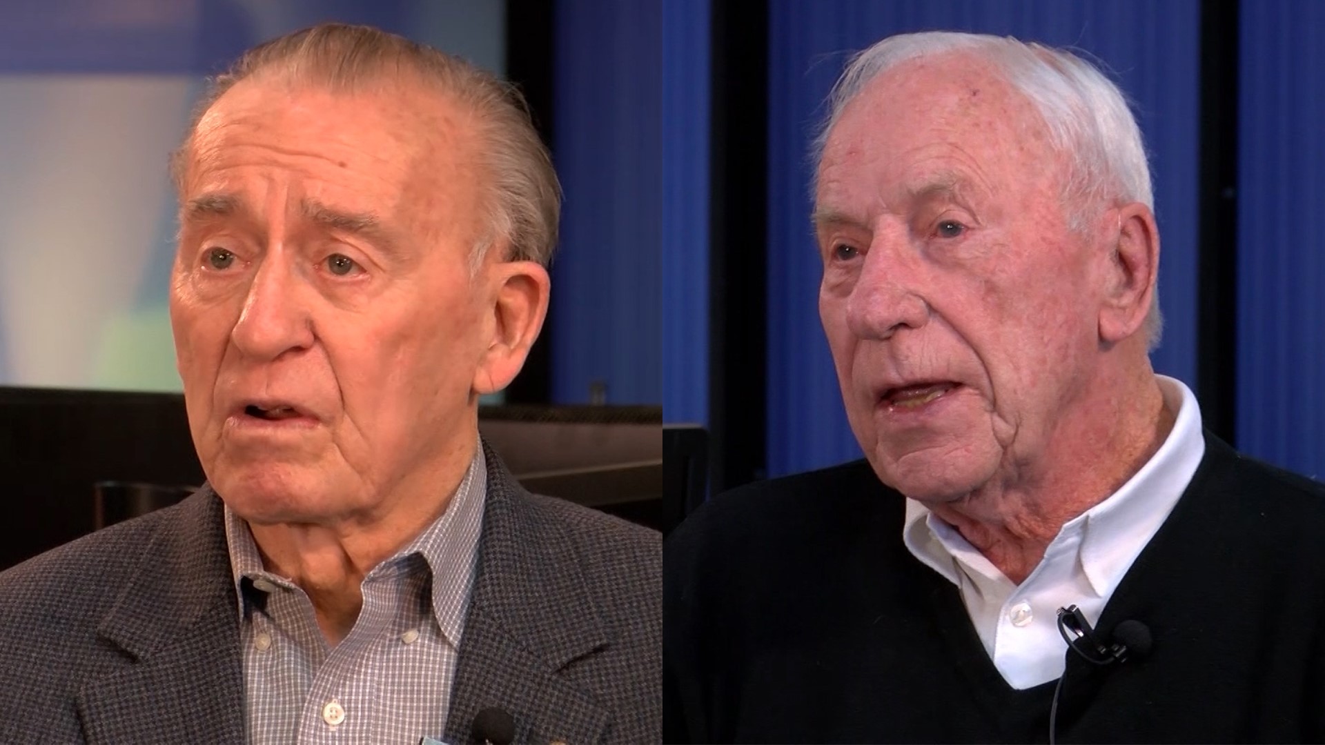 Walter Cunningham and Alfred Worden visited Local 5 News in March of 2019.
