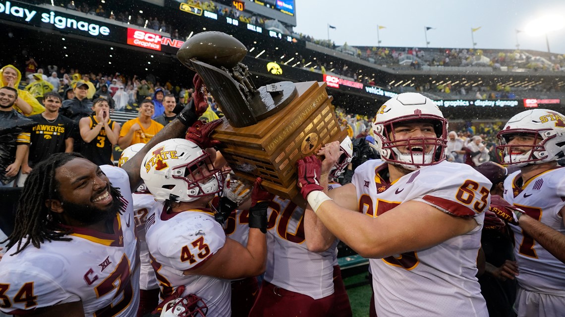 CyHawk football game Iowa, Iowa State extend rivalry