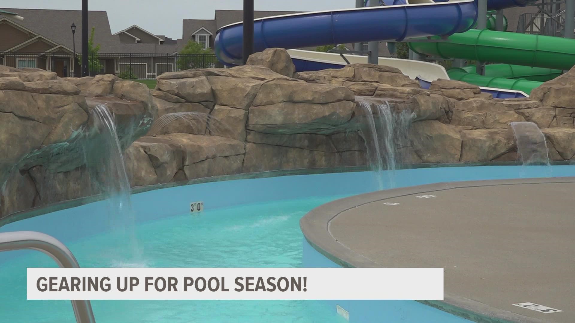"We usually try and operate between seven to nine employees. And right now we're currently at three certified lifeguards," said Bryant Rasmussen.