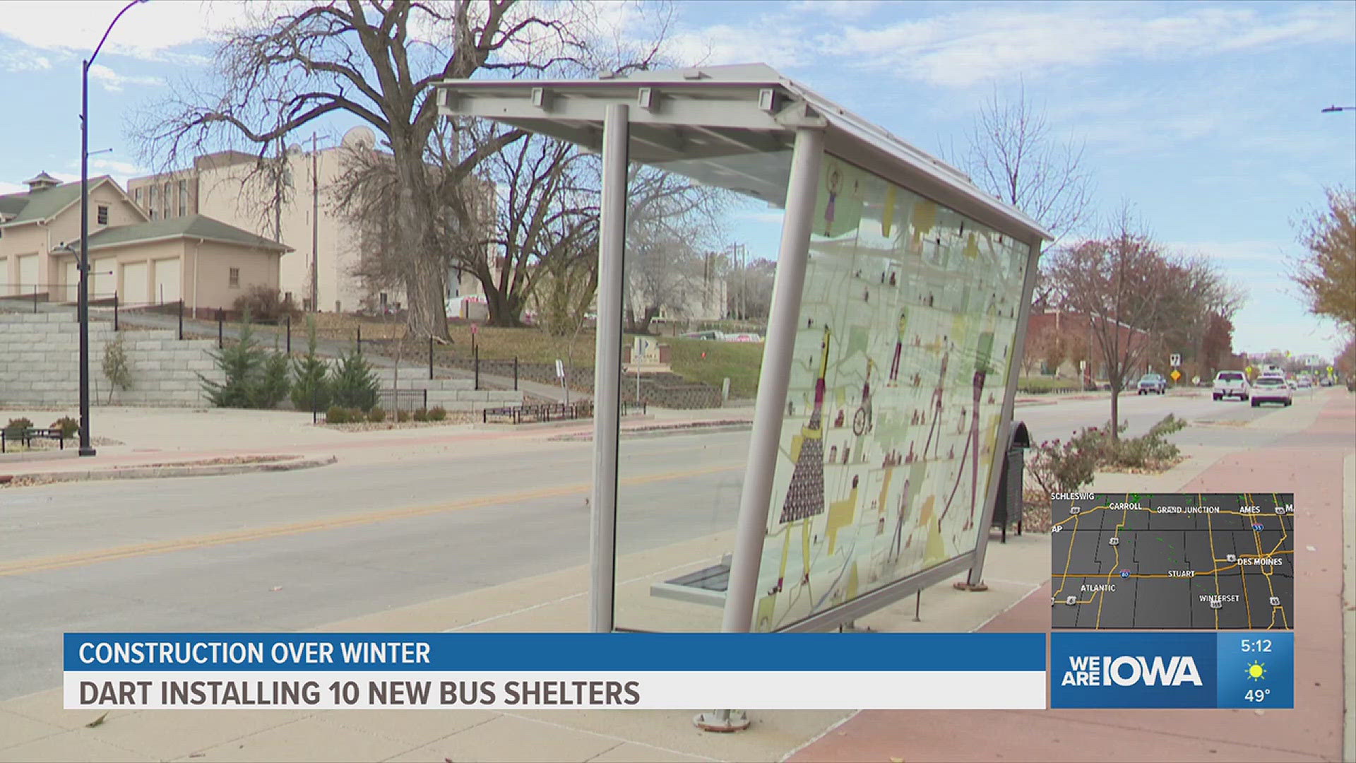 DART approves installation of 10 new bus shelters | weareiowa.com