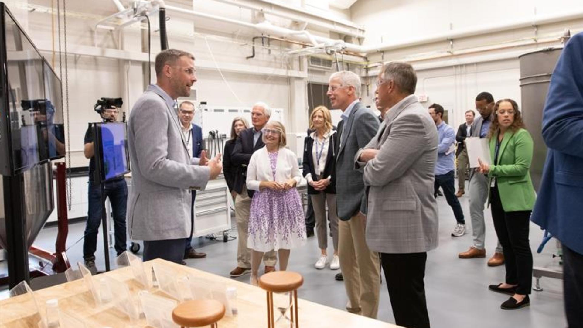US Secretary of Energy Chris Wright visited Ames National Laboratory, highlighting its innovations in nuclear fusion and new materials.