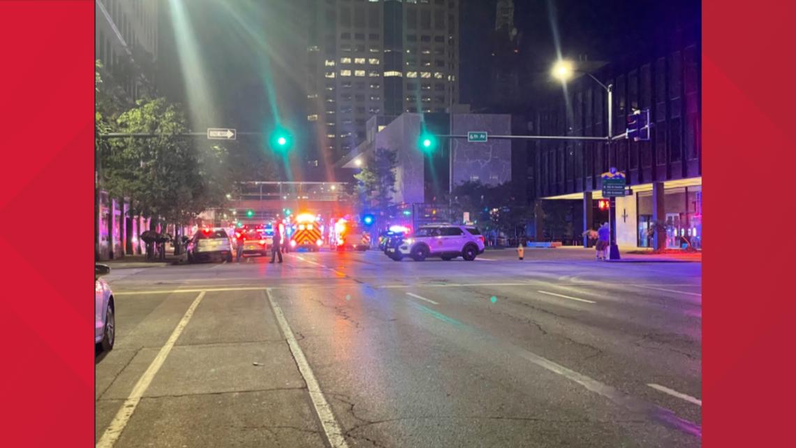 One dead, four others hospitalized after crash in downtown Des Moines