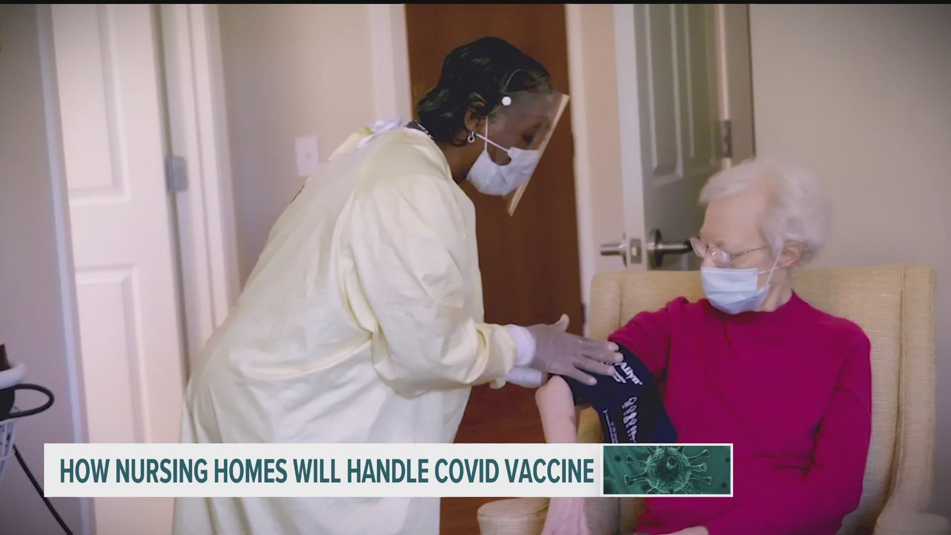 COVID-19 vaccinations will be distributed to Iowa Health Care Association nursing homes by December 20th.