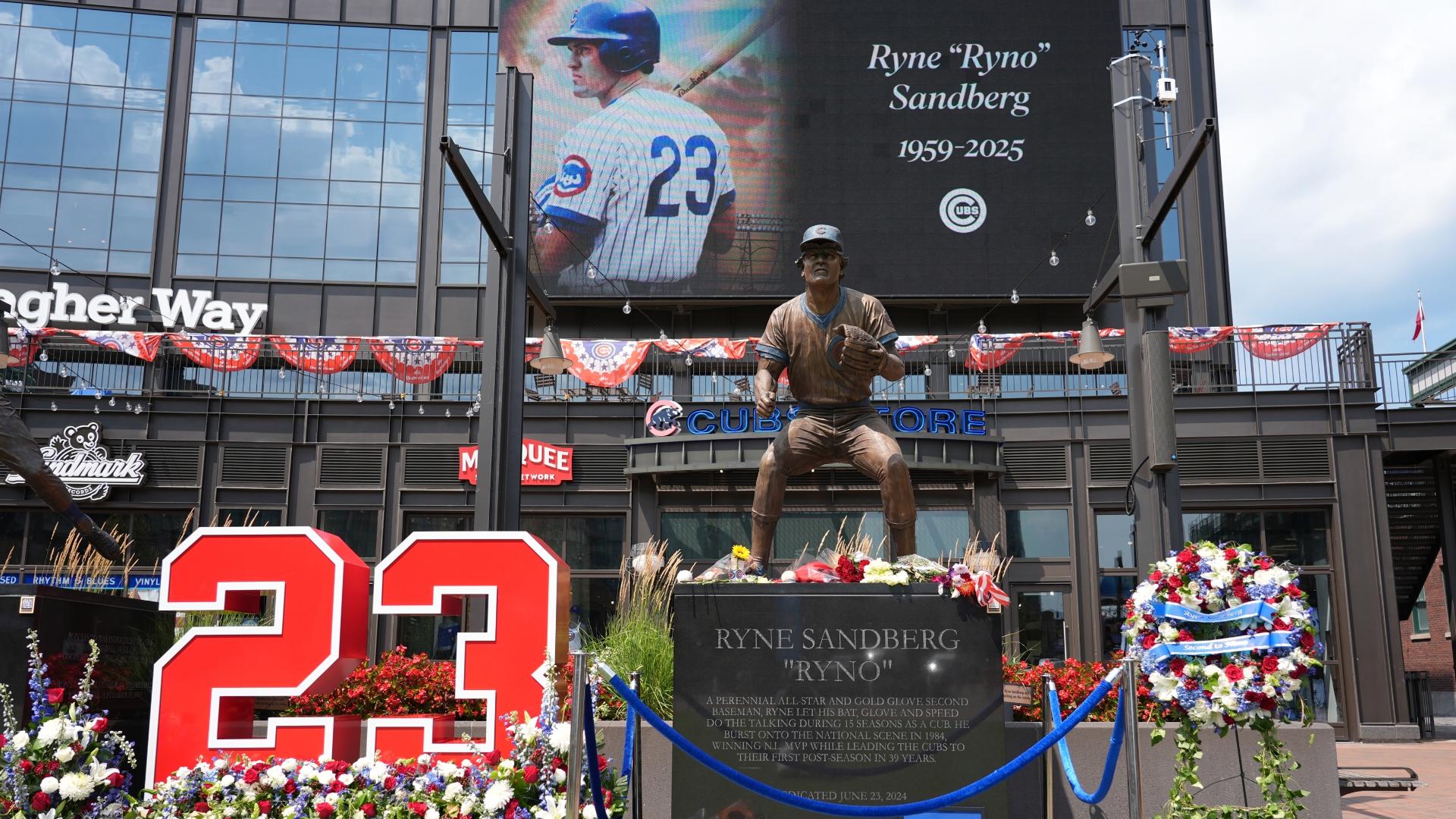 Stream the funeral services for Ryne Sandberg, a Chicago Cubs legend. 