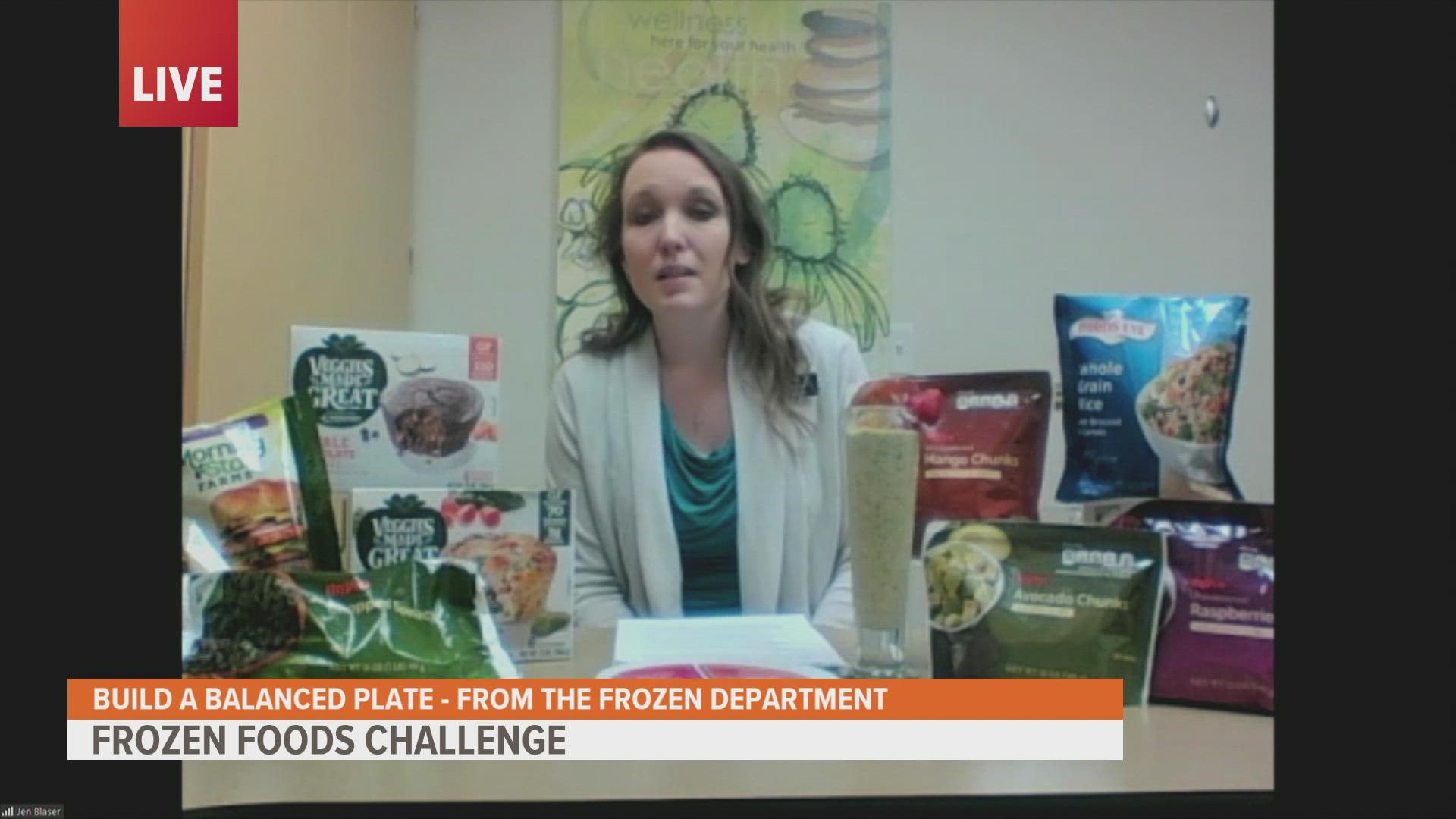 A Hy-Vee dietitian shares the latest on the 'Frozen Foods Challenge' for you and your family during Local 5 News Midday Wednesday!