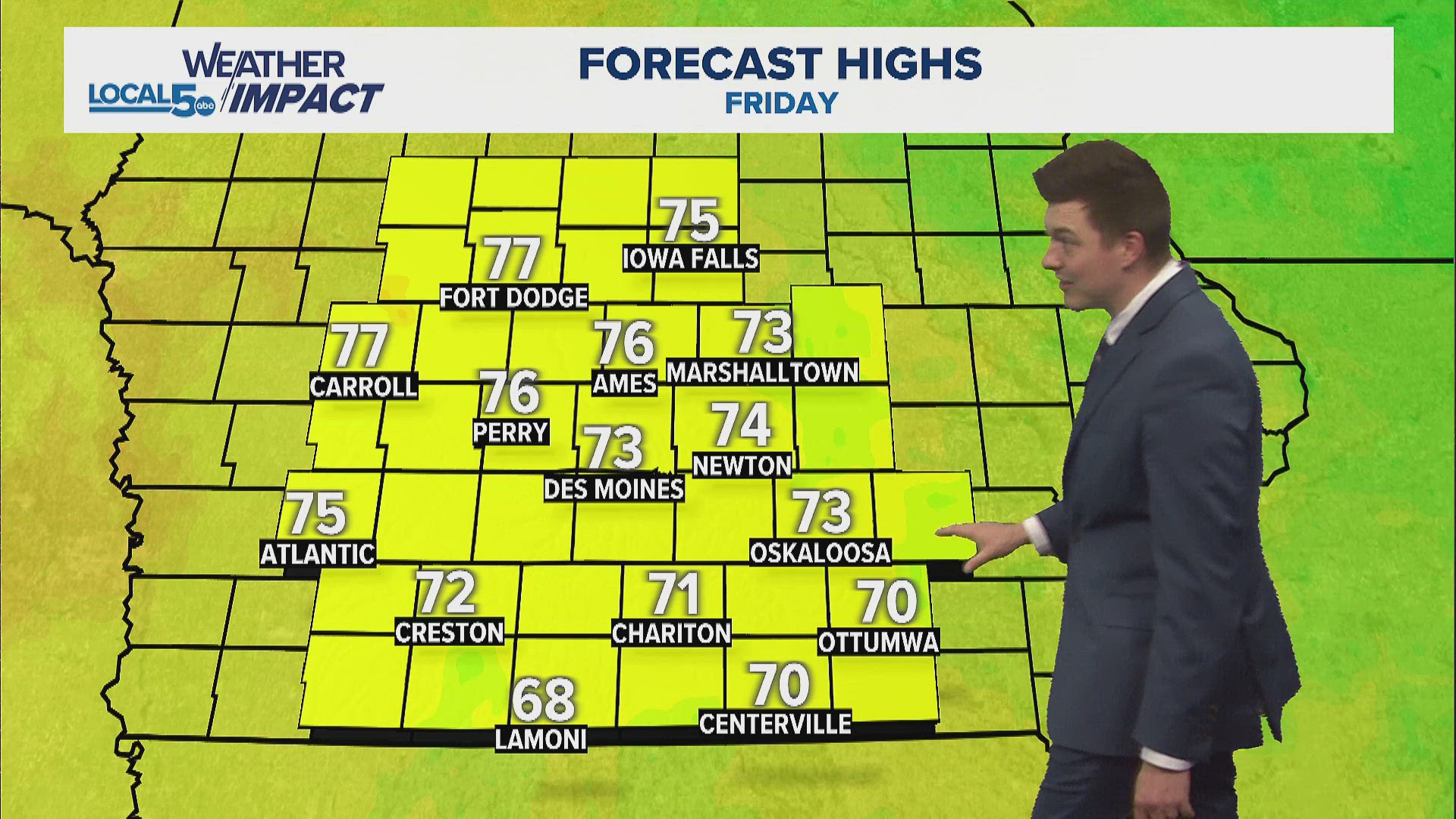Weather Impact Alert Day issued for Friday for strong to severe storms ...