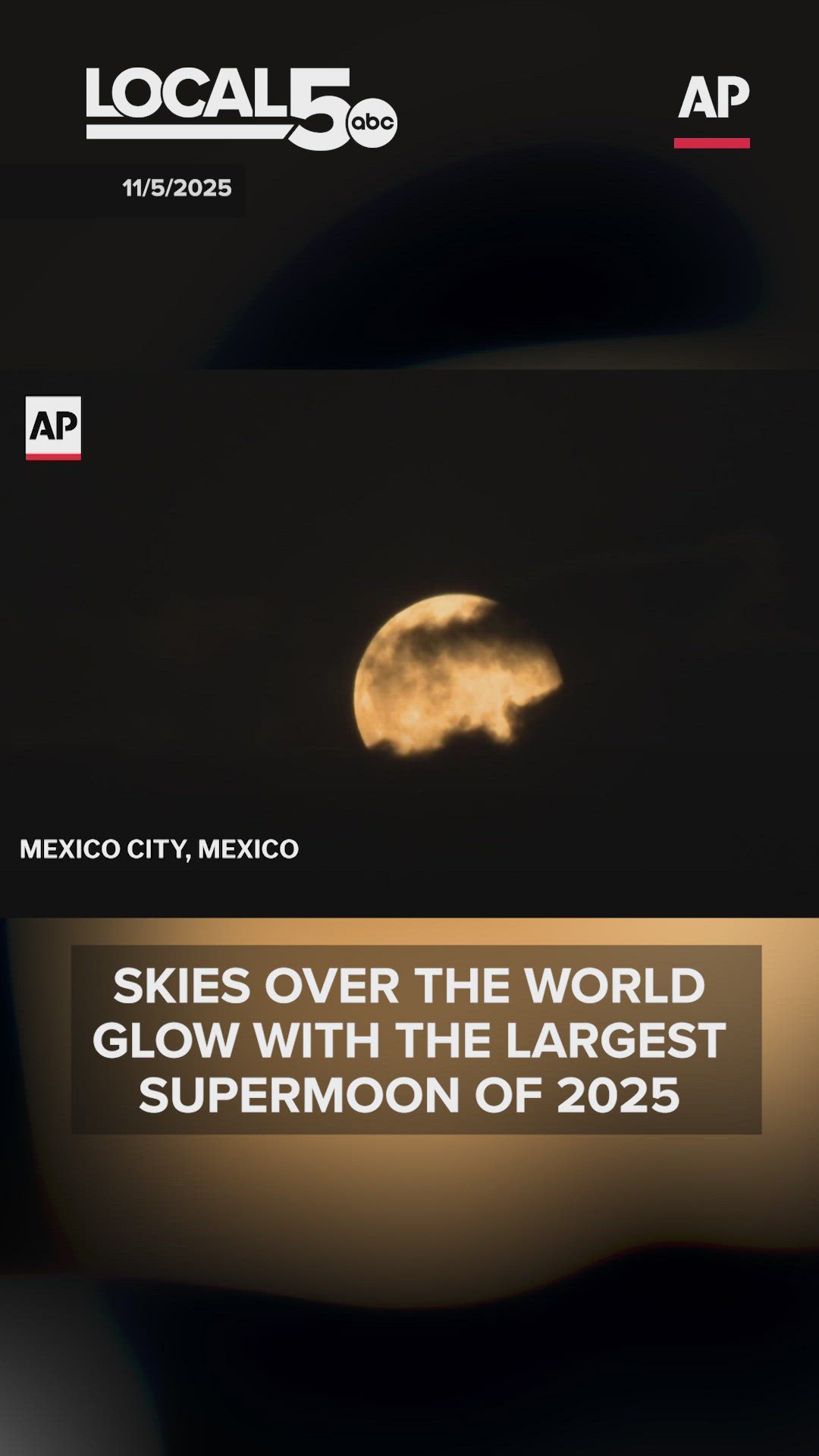 Skies over the world glow with the largest supermoon of 2025 ...