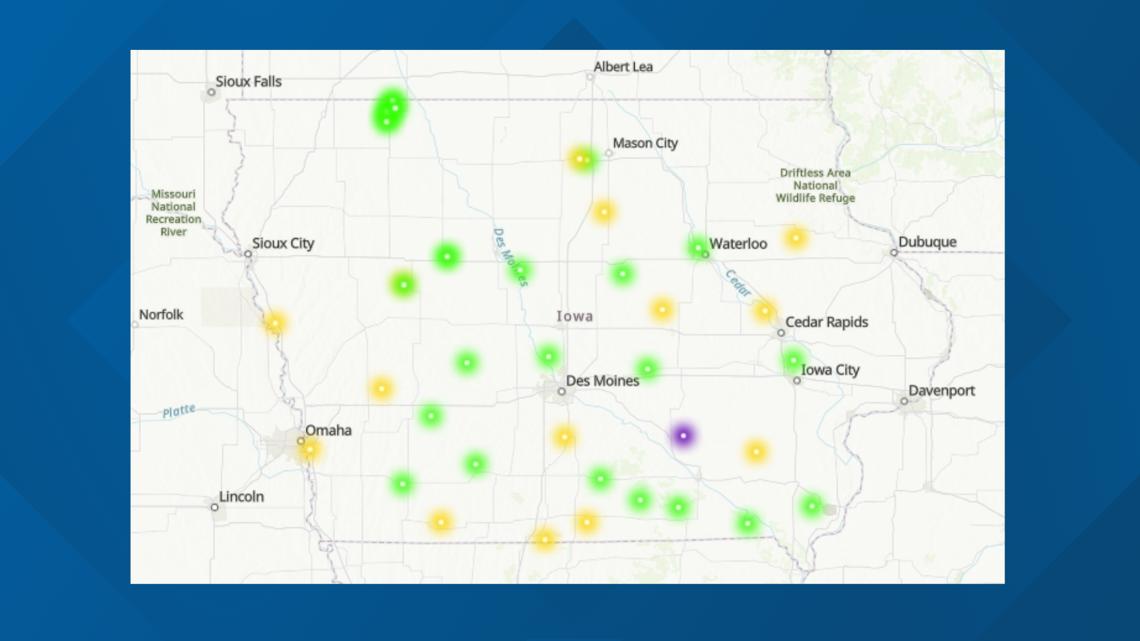 Iowa DNR: Swimming not recommended at 14 Iowa beaches