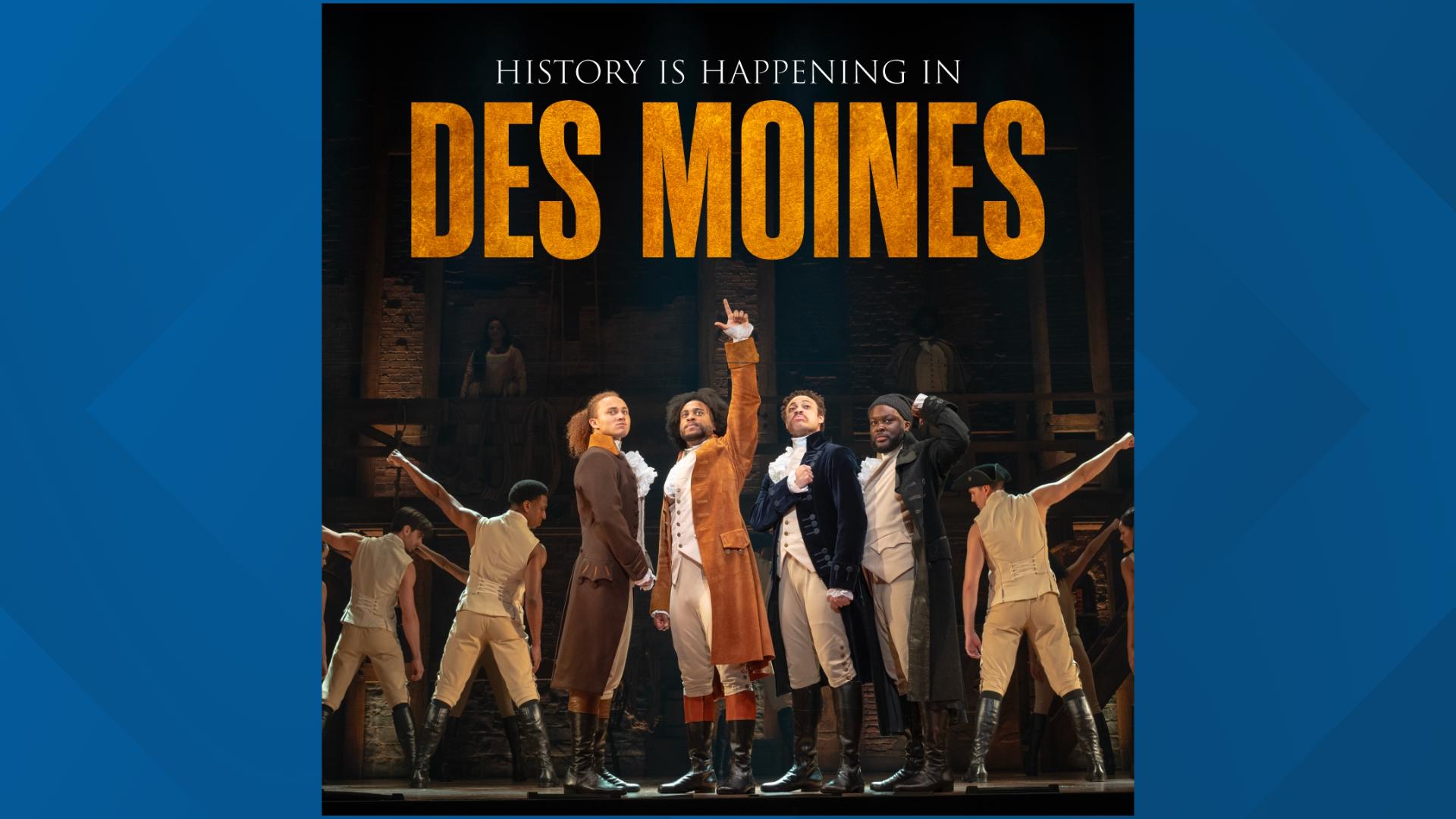 Each week, we'll give away 4 tickets to Hamilton. Watch Iowa Live every Friday to "Complete the lyric" and enter for your chance to win | Paid Content