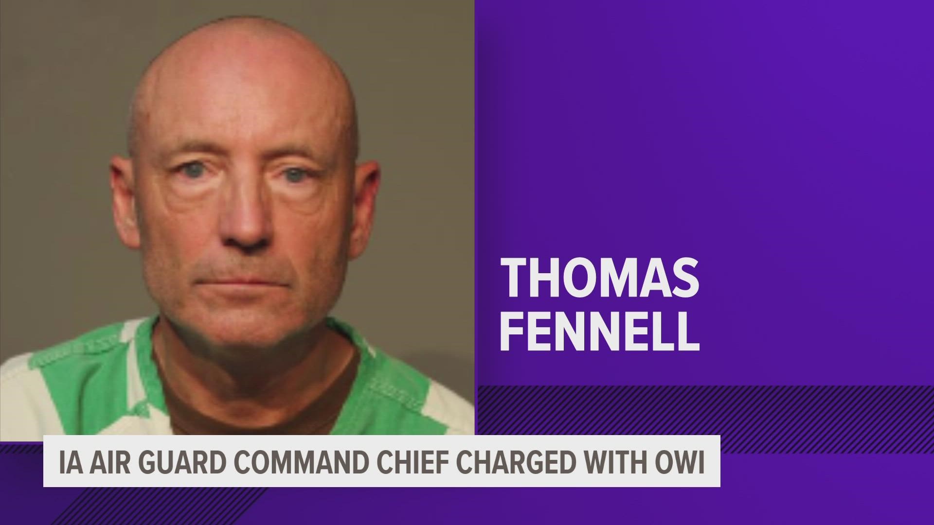 Iowa Air National Guard leader faces OWI charge