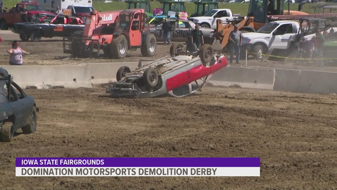 Domination Motorsports Demolition Derby returns to Iowa State Fair