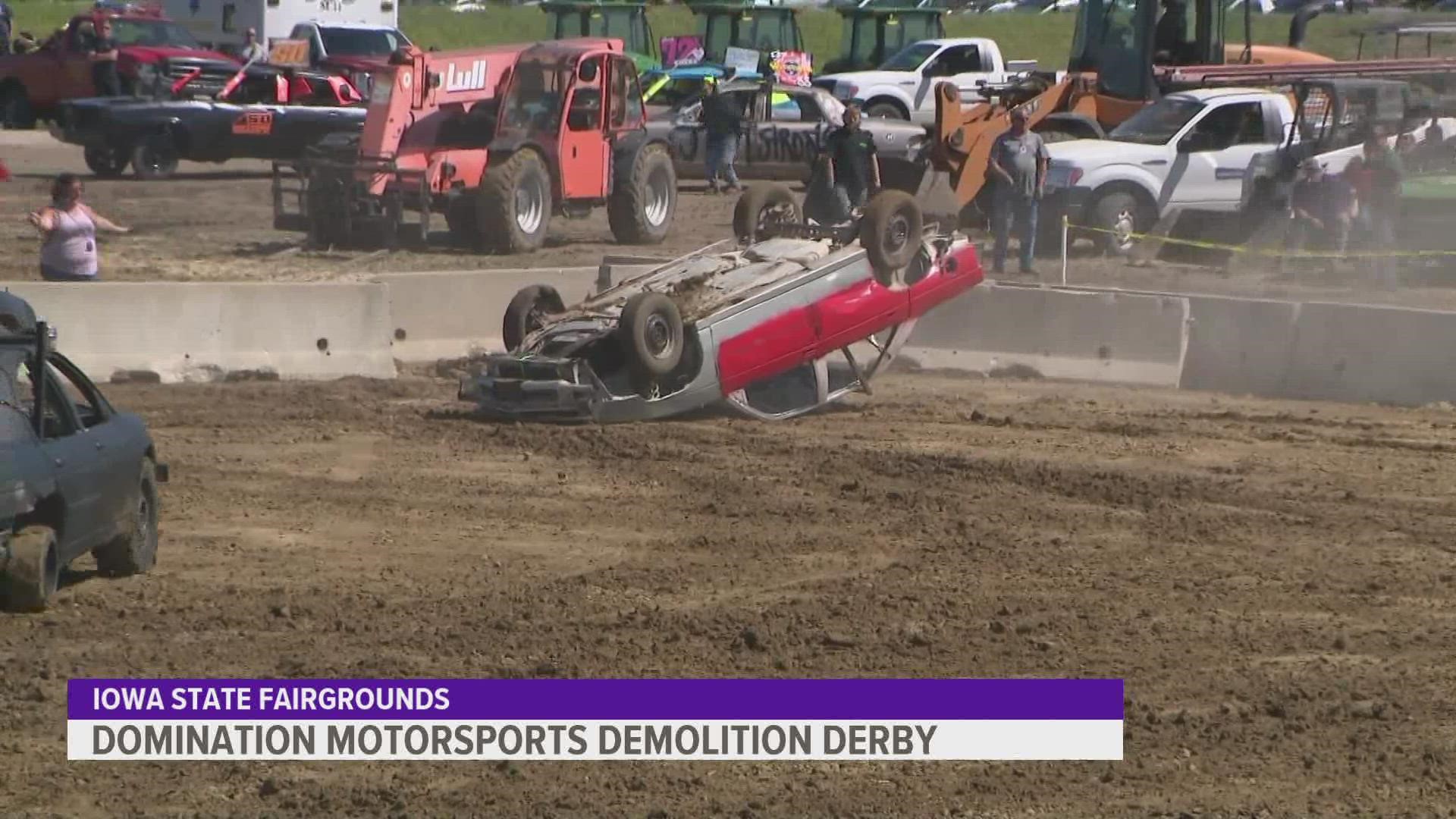 The fan-favorite demolition derby was last at the fair in 2014.