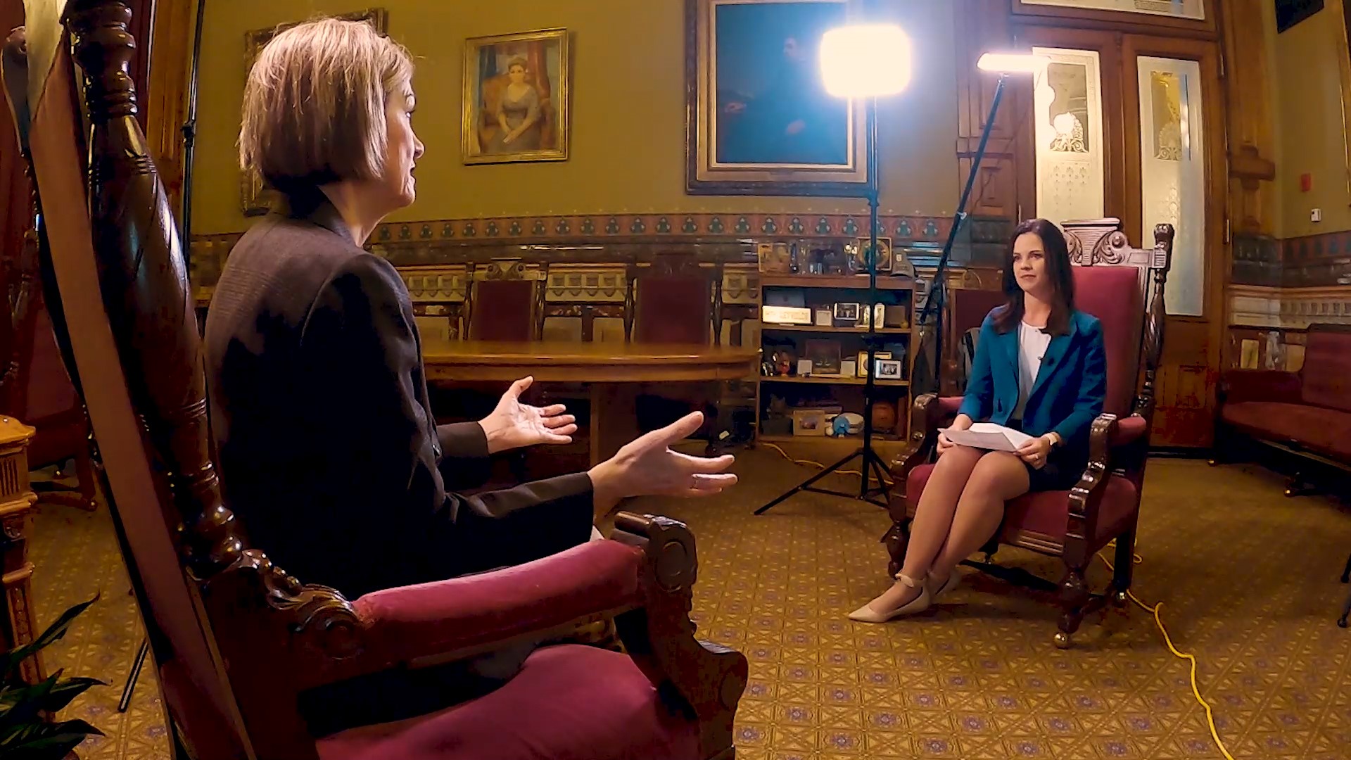 Local 5 Chief Political Correspondent & Investigative Reporter Rachel Droze sat down with Gov. Kim Reynolds to talk about Iowa's continued COVID-19 response.