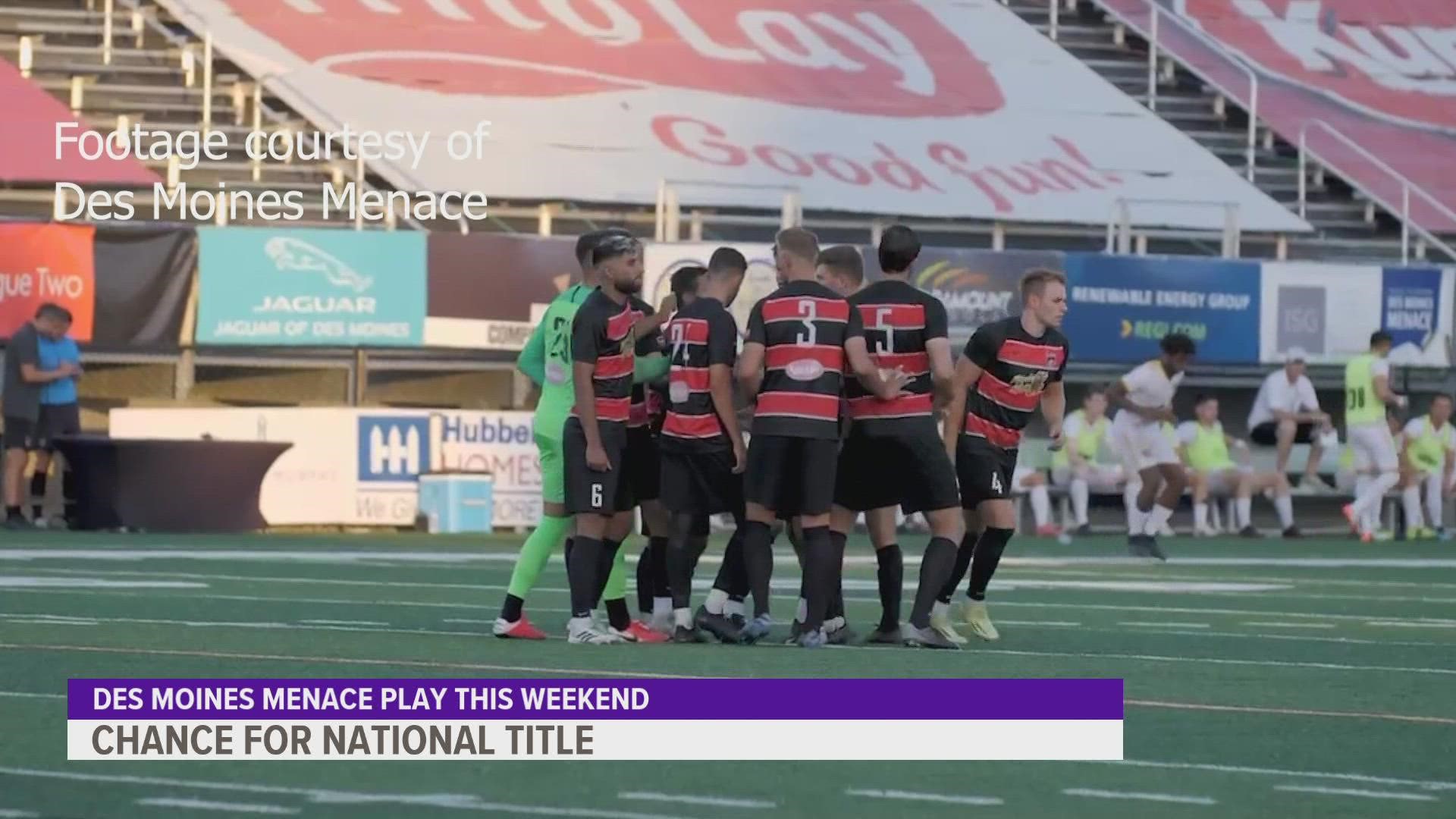 Whatever team wins the game will become the national champions of the USL League 2.