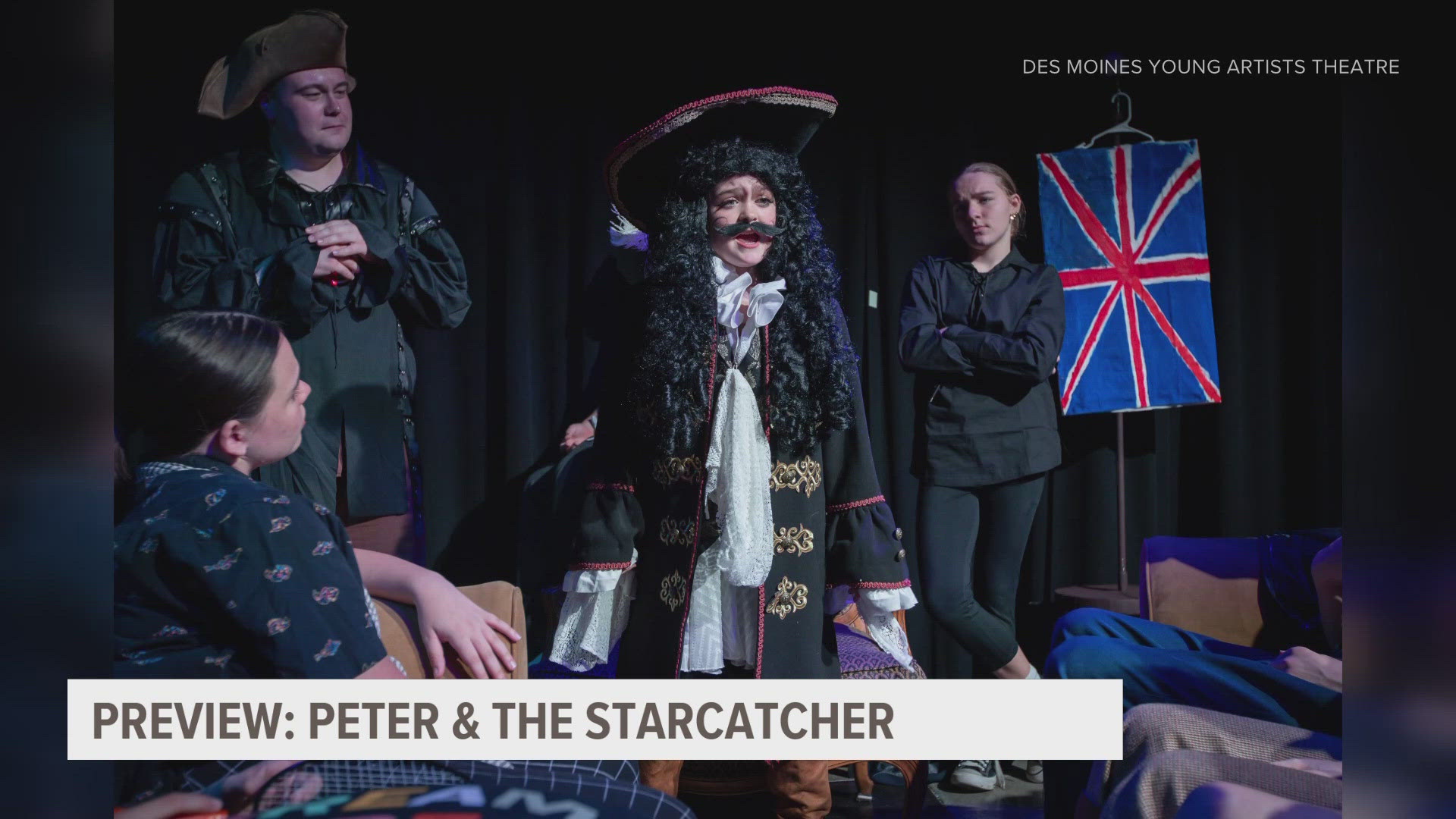 Des Moines Young Artists' Theatre will perform "Peter and the Starcatcher" at Stoner Theater from Oct. 25 through Nov. 3.