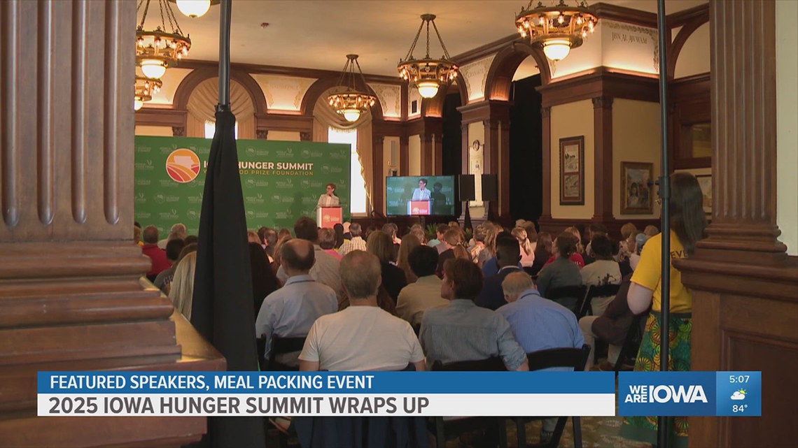 Iowa Hunger Summit wraps up, World Food Prize Foundation looks to have ...