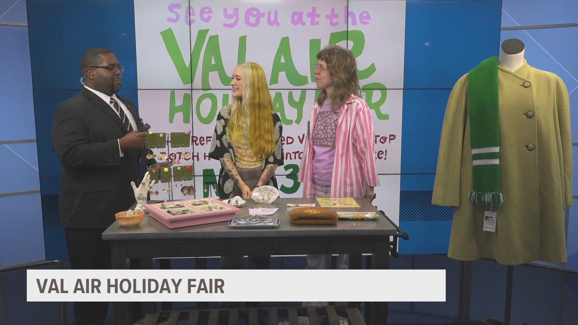 The Val Air Holiday Fair describes itself as a "craft fair like no other." Attend the event on Saturday, Nov. 30 from 11 a.m.-6 p.m. at Val Air Ballroom. 