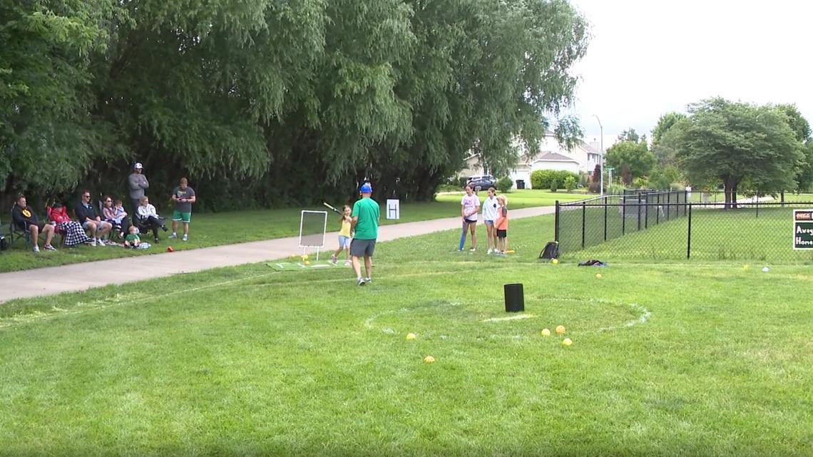 Waukee's Sandlot: Drake professor helping grow community with Sunday night wiffle ball games