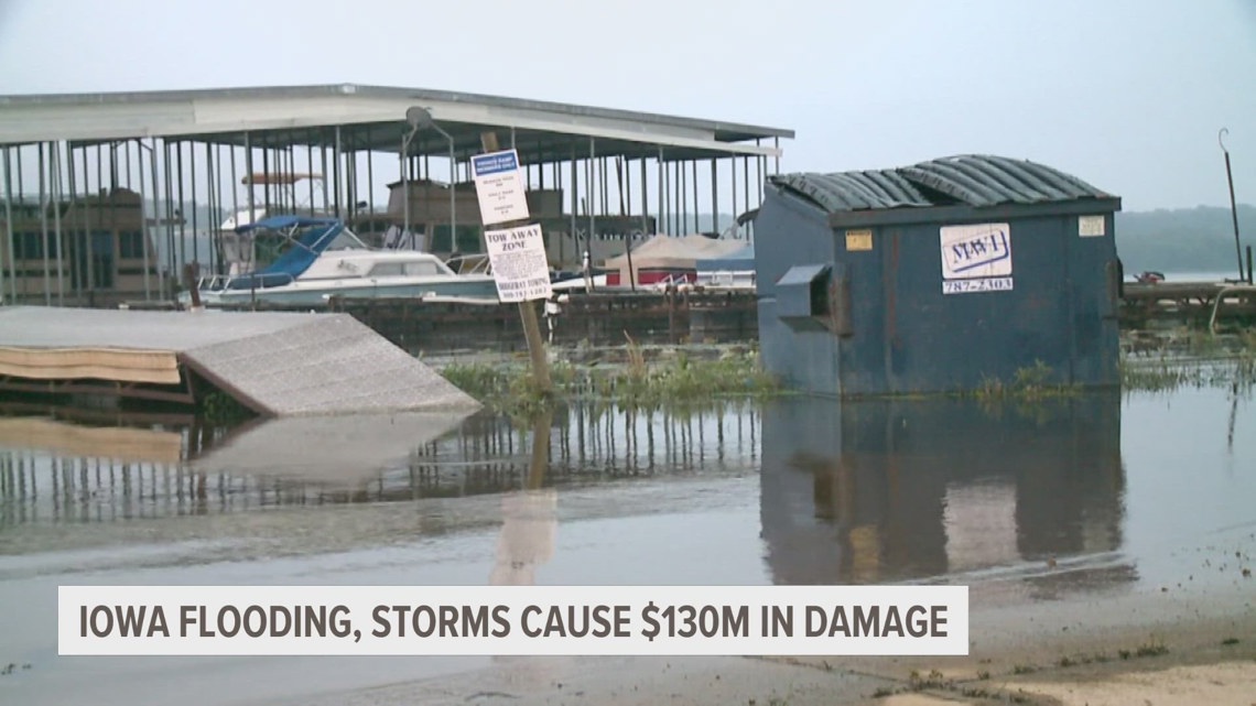 Iowa Flooding, Storms Cause $130 Million In Damage 