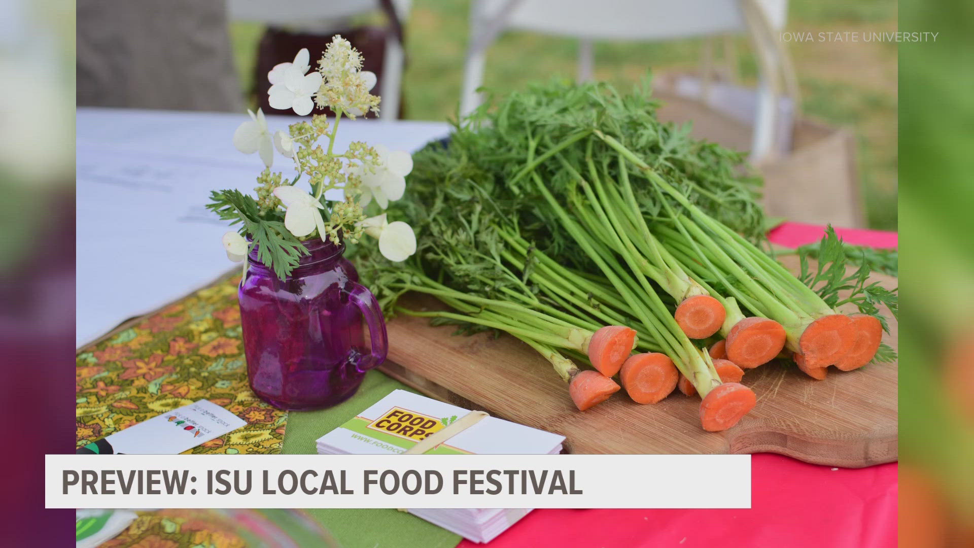 The event is held annually in celebration of Iowa Local Food Day.