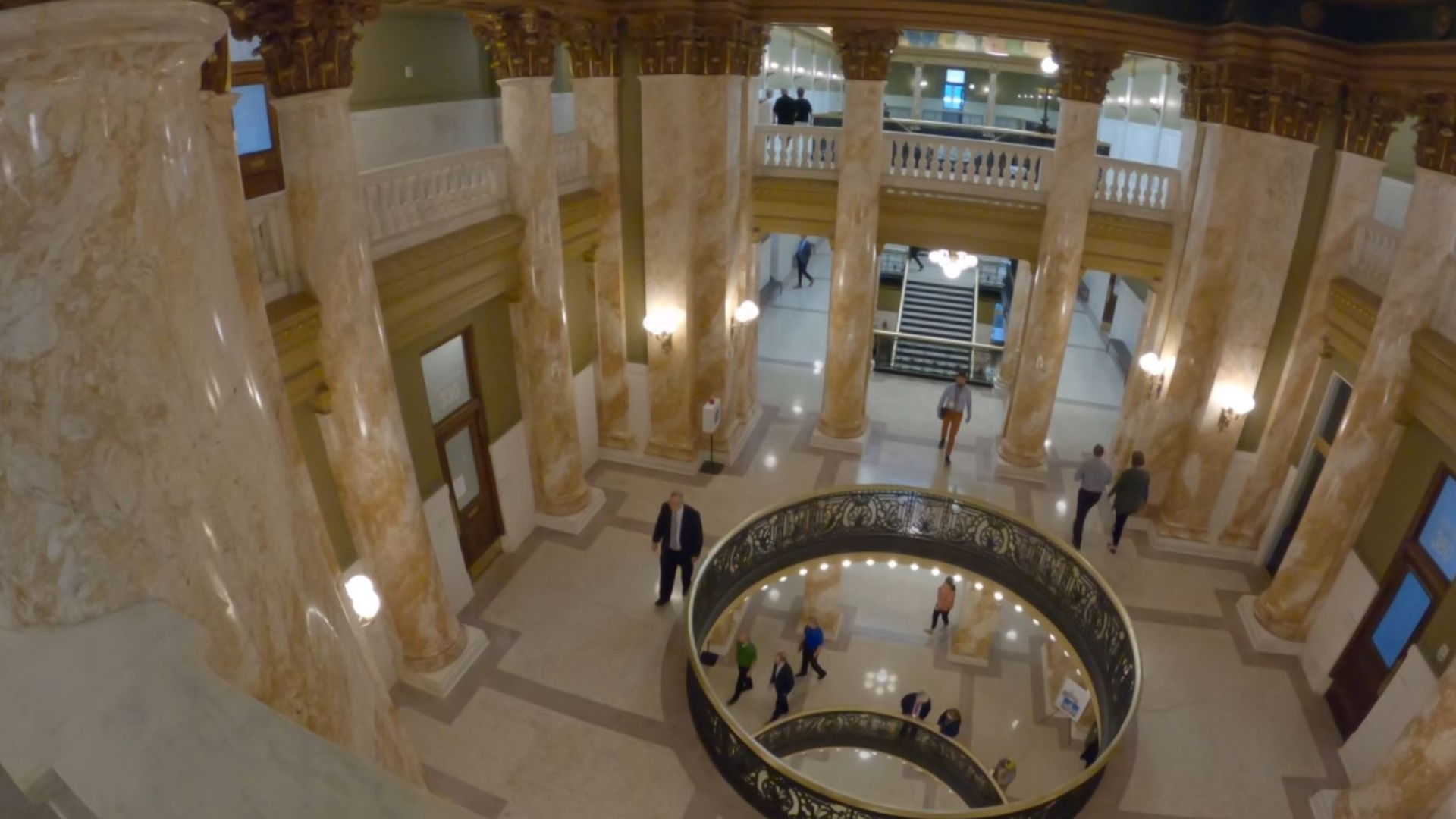 The courthouse at 500 Mulberry St in Des Moines is 116 years old.