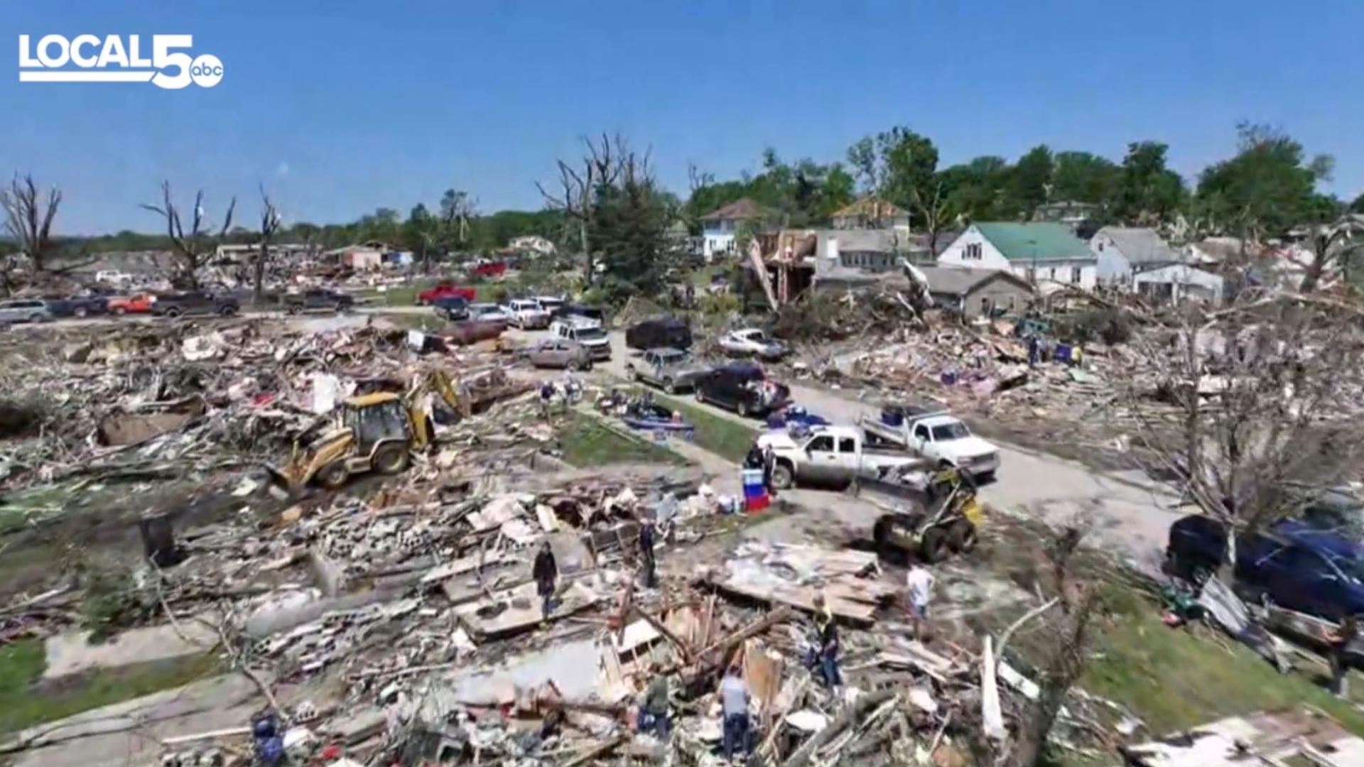 As a result of the May 21 tornado in Greenfield, Iowa, four people have died and at least 35 are injured.