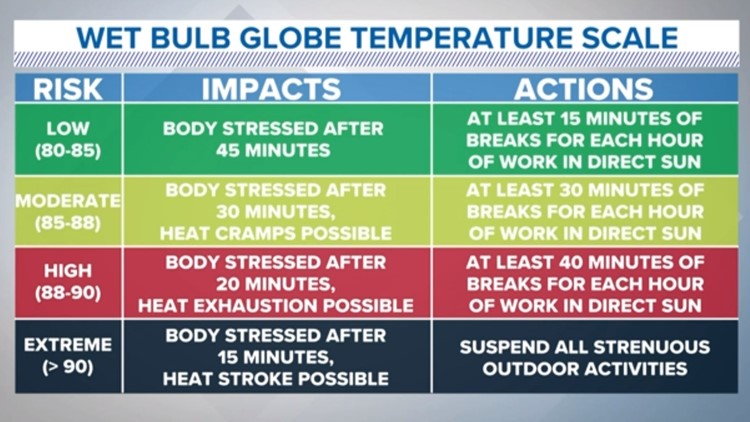 WEATHER LAB | Is Wet Bulb Globe Temperature a better measure of heat stress?
