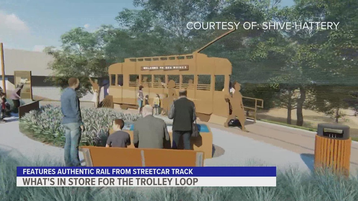 Trolley Loop Groundbreaking held for new Trolley Loop monument | weareiowa.com