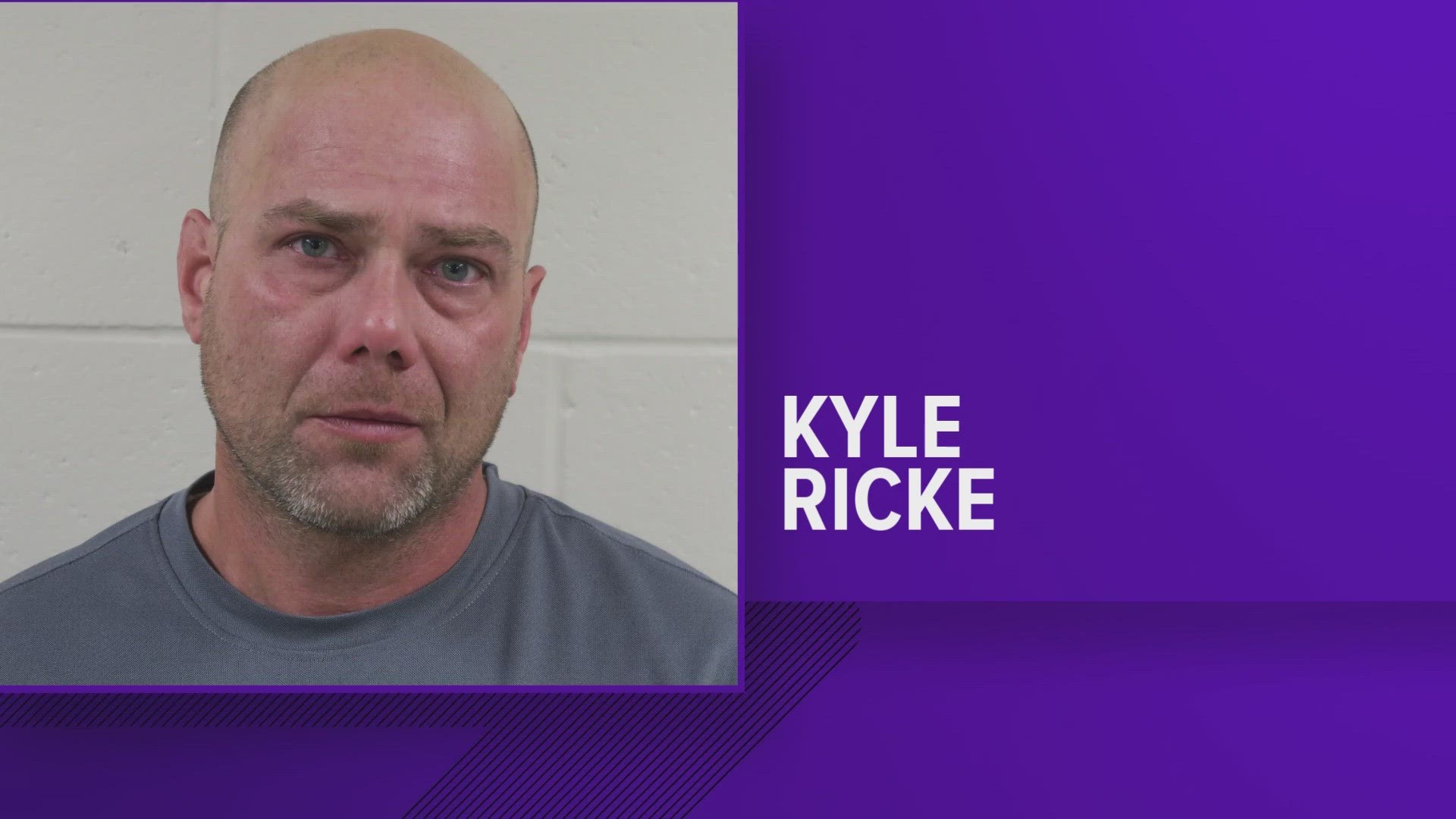 The man accused of shooting and killing an Algona police officer last week had his first cuort appearance on Thursday. Ricke faces first-degree murder charges.