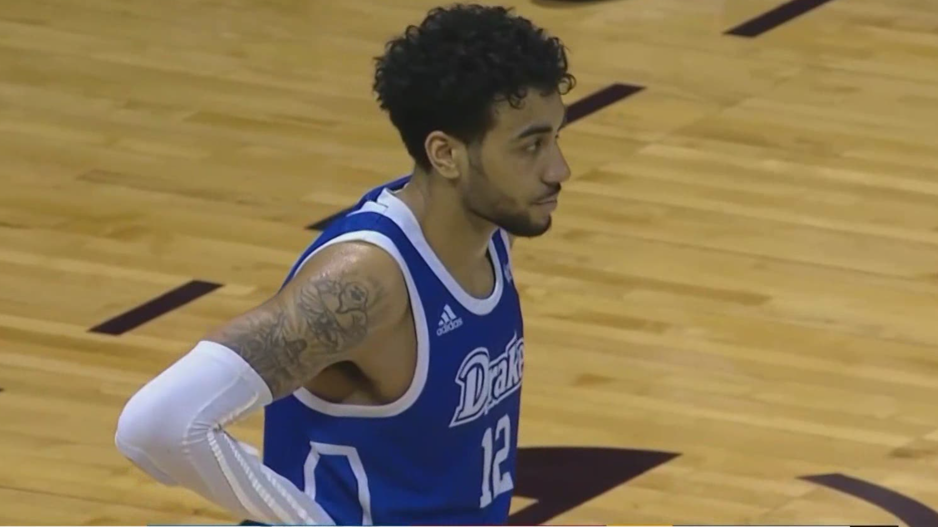 Drake Bulldogs basketball jersey