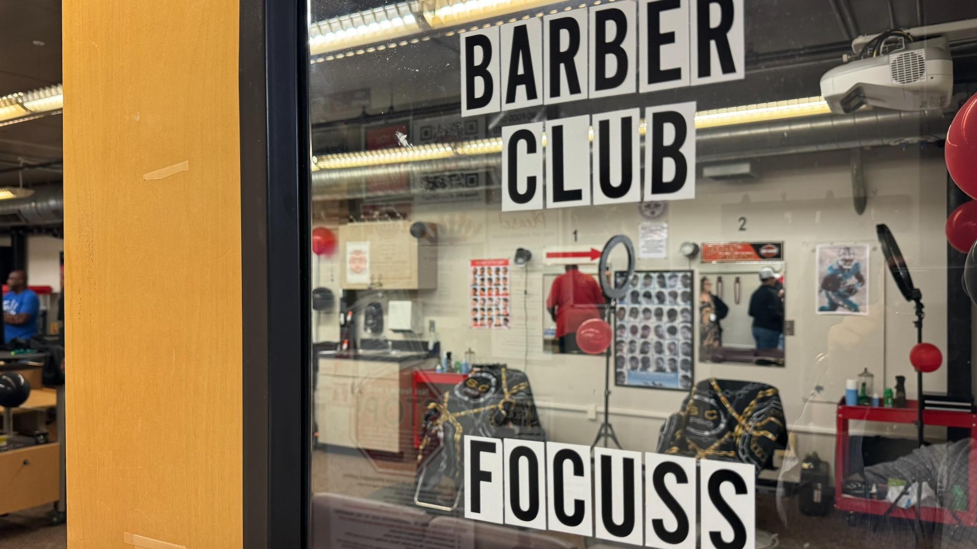 Some high school students aspiring to be barbers now have a new space to practice their craft. It's part of a mission led by East High School and nonprofit FOCUSS.