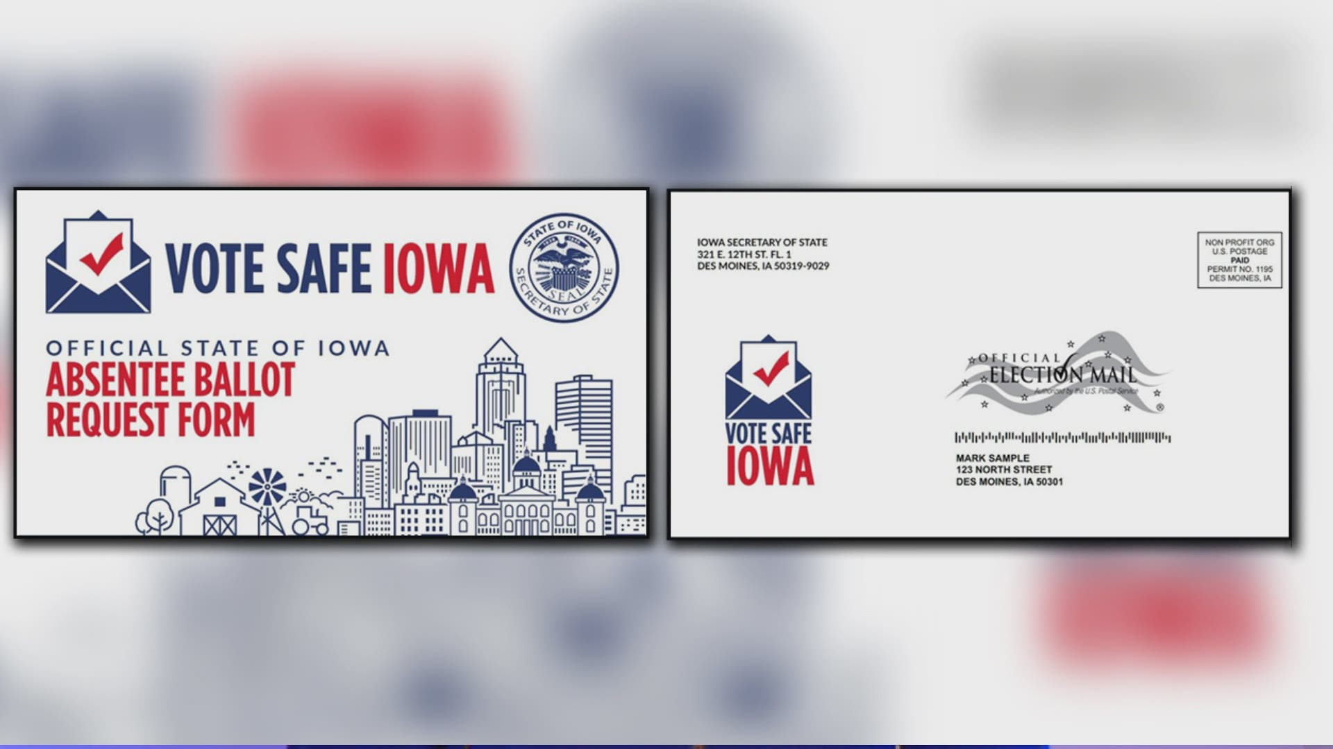Expect to see an absentee ballot request form from the state this ...