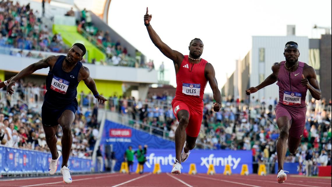 2024 Paris Olympics Kenny Bednarek qualifies in 100meter race