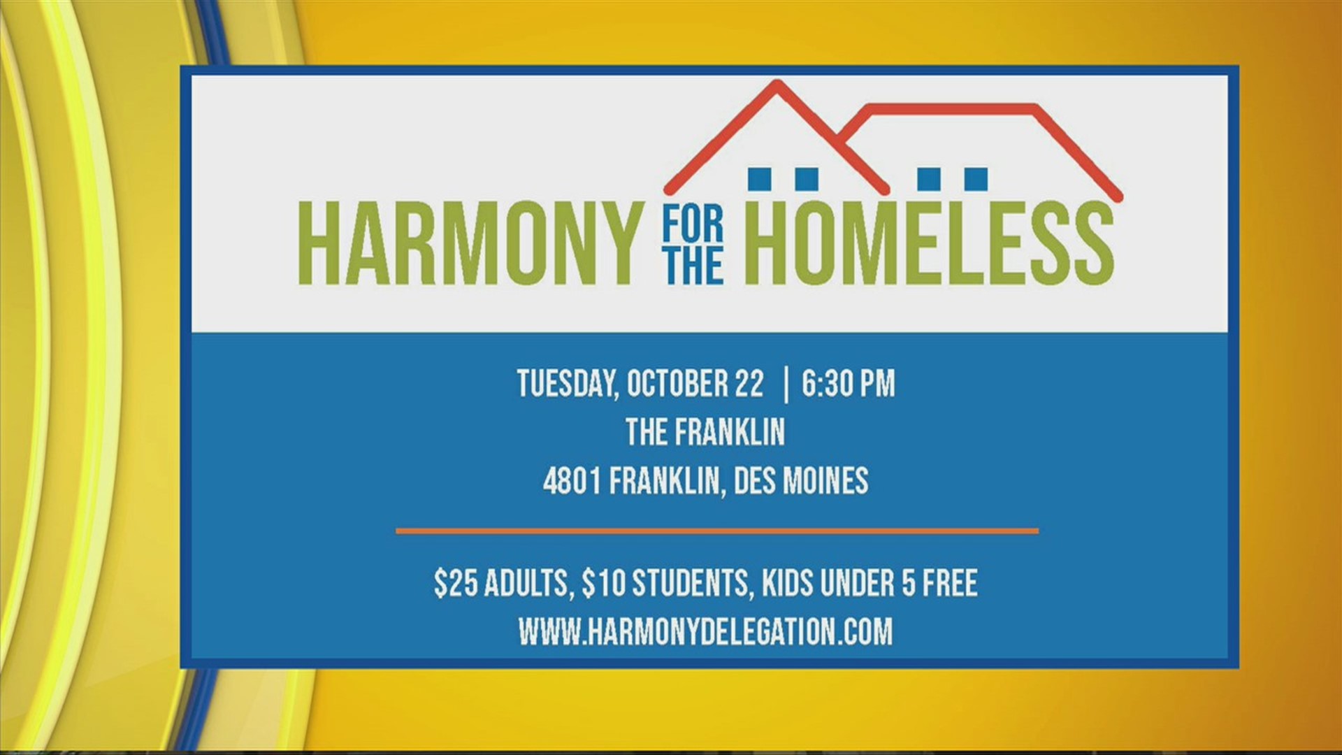 Central Iowa Shelter - Harmony for the Homeless