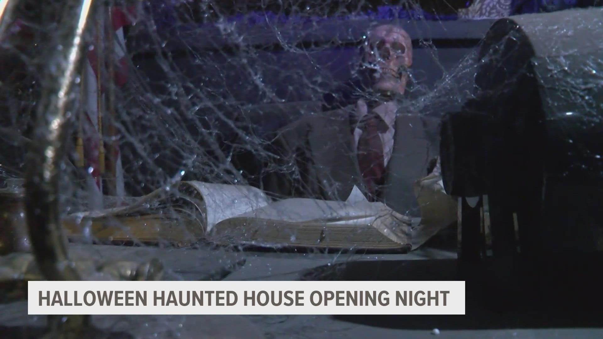 The haunted house in downtown Des Moines is preparing to scare customers, for the second time during the pandemic. Plus, some new features and more characters.