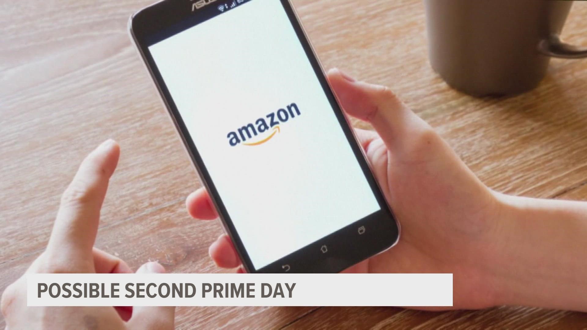 According to Business Insider, Amazon is planning a two-day mega sale set for this fall. Last month, shoppers bought more than $1.7 billion in items on Prime Day.