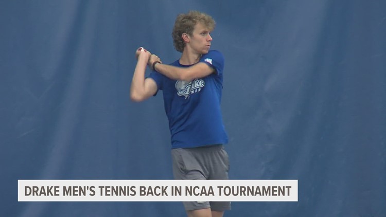 Drake men's tennis back in NCAA tournament